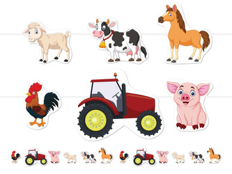 GIRLANDA URODZINY 5 M FARMA