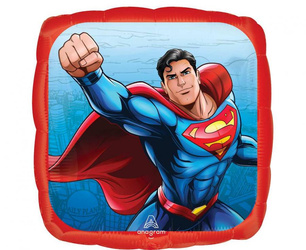 BALON FOLIOWY SUPERMAN 17 CALI 43 CM SUPERBOHATER