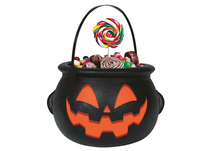 WIADERKO NA CUKIERKI DYNIA CZARNA HALLOWEEN