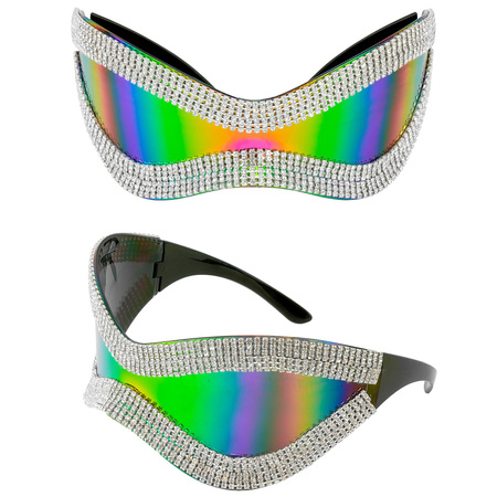 GIGANTYCZNE OKULARY MULTIKOLOR 