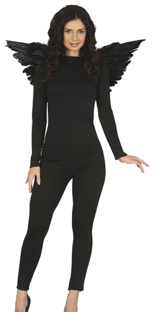 SKRZYDŁA CZARNE 52 CM