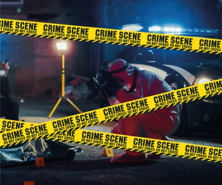 TAŚMA POLICYJNA CRIME SCENE 6M