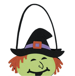 FILCOWY KOSZYCZEK CZAROWNICY 17X13 CM