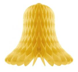 DEKORACJA ZŁOTA WISZĄCA DZWONEK 20 CM 1 SZT