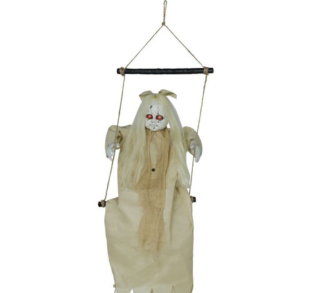 INTERAKTYWNA DEKORACJA DZIEWCZYNKA NA HUŚTAWCE