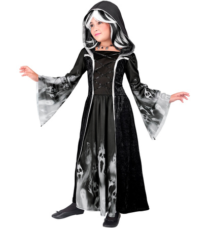 STRÓJ MROCZNA DAMA DLA DZIEWCZĄT