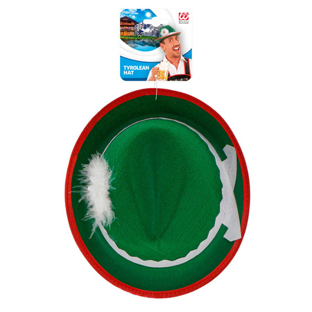 KAPELUSZ TYROLSKI Z KWIATKIEM