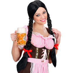 PERUKA GÓRALKA GRETA CZARNA