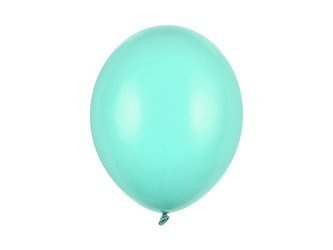 BALONY STRONG 30 CM PASTELOWE JASNA MIĘTA 100 SZT