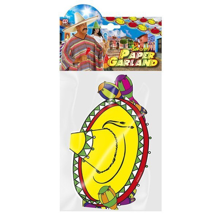 GIRLANDA SOMBRERO MEKSYK 3M