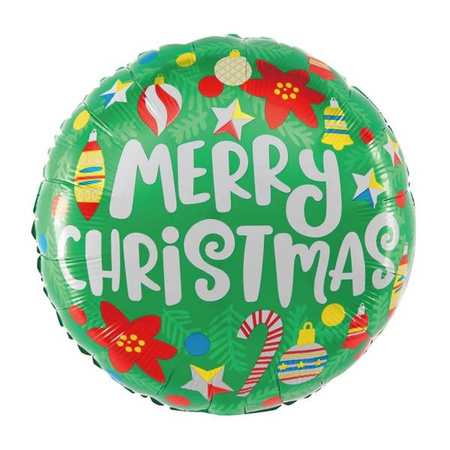 BALON FOLIOWY MERRY CHRISTMAS 45 cm