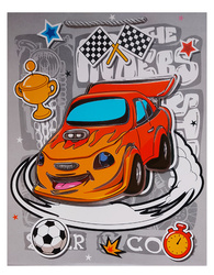 TORBA PREZENTOWA AUTKO SZARA 31 X 40 X 12 cm