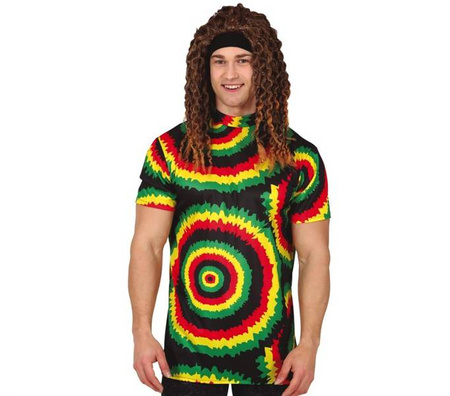 KOSZULKA RASTA KOLOROWA