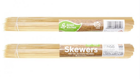 PATYKI SZASZŁYKOWE 30 CM 100 SZT