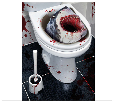 NAKLEJKA NA WC REKIN 30 X 40 CM