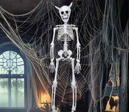 DIABEŁ SZKIELET 40 CM HALLOWEEN