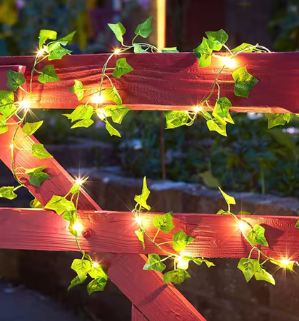 GIRLANDA BLUSZCZ 12 X 2,1M ZIELONA