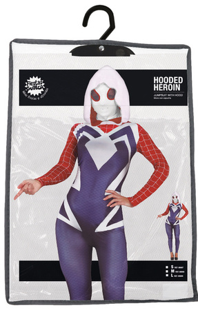 STRÓJ BOHATERKA W KAPTURZE