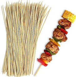 PATYCZKI DO SZASZŁYKÓW DREWNIANE 20 CM 20 SZT