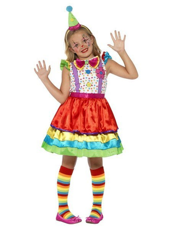 STRÓJ DZIEWCZYNKA KLAUN