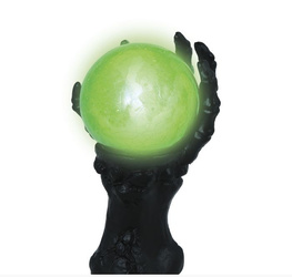 DEKORACJA LAMPKA RĘKA 14,5 X 8 CM HALLOWEEN