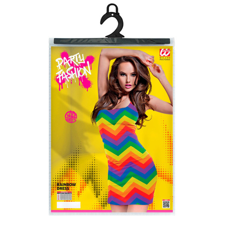 SUKIENKA TĘCZOWA KRÓTKA