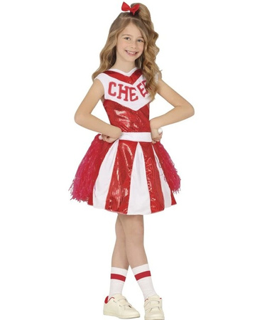 STRÓJ DZIECIĘCY CHEERLEADERKA 