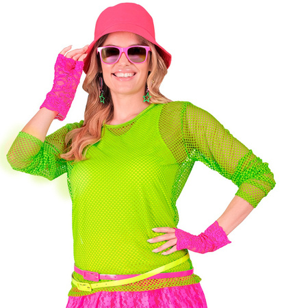 KOSZULKA TOP NEONOWY ZIELONY