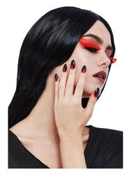 ZESTAW GOTYCKI RZĘSY + PAZNOKCIE