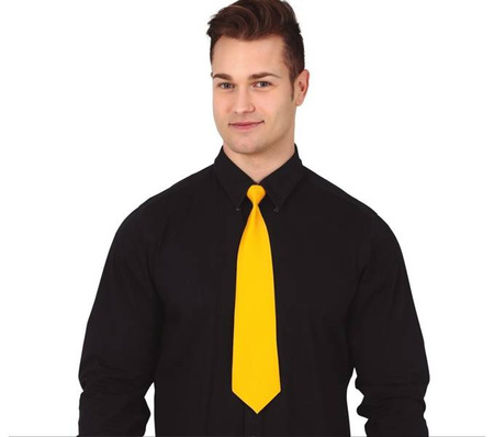 YELLOW TIE 45 CM