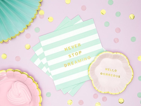 SERWETKI NEVER STOP DREAMING MIĘTA