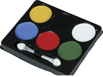 FARBKI DO MALOWANIA TWARZY 6 KOLORÓW