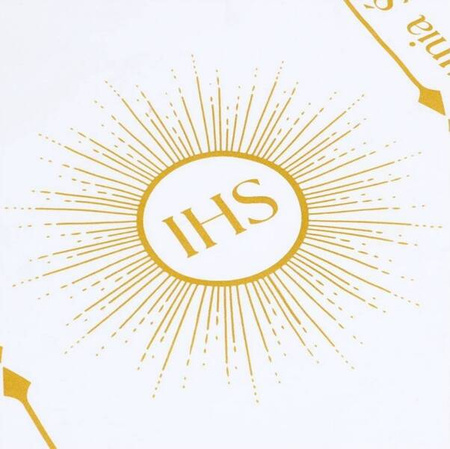 BIEŻNIK KOMUNIJNY GOŁĄB 500X40 CM 