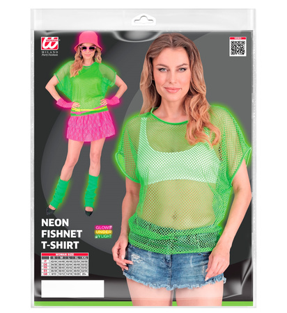 KOSZULKA BLUZKA Z SIATKI ZIELONA