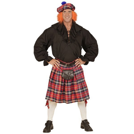 ZESTAW SZKOCKI KILT + BERET 