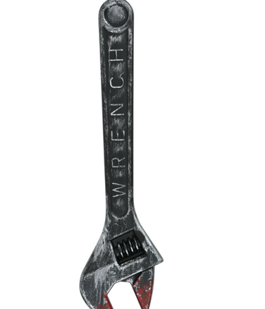 ZAKRWAWIONY SZTUCZNY KLUCZ 45 CM