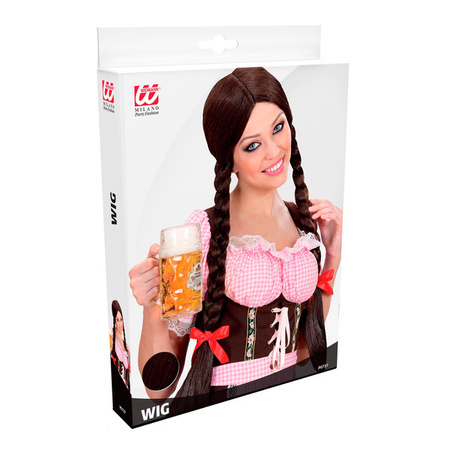 PERUKA GÓRALKA GRETA BRĄZ
