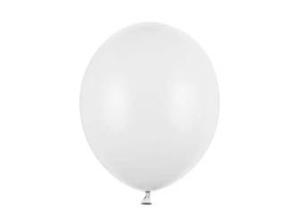 BALONY LATEKSOWE 30 CM PASTEL BIAŁY 50 SZT