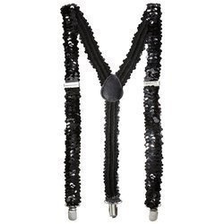 SZELKI CEKINOWE CZARNE