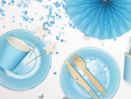 SZTUĆCE DREWNIANE 16 cm MIĘTOWE 18 szt.