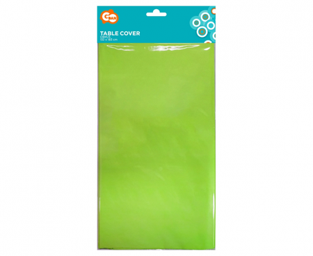 OBRUS PAPIEROWY ZIELONY 132x183 cm