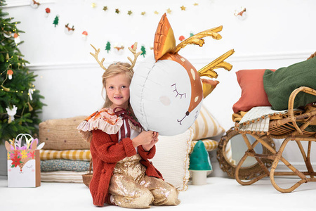 BALON FOLIOWY JELONEK 73x64cm