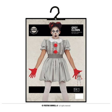 STRÓJ PANI KLAUN SZARY