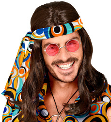 OPASKA LATA 70' BĄBELKI NIEBIESKIE