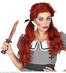PERUKA MORDERCZA LALKA