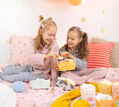 PUDEŁKA NA PRZEKĄSKI 3 SZT KOTKI 