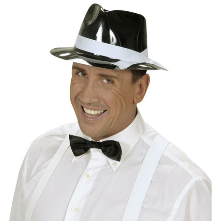 KAPELUSZ GANGSTERA CZARNY