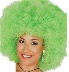 PERUKA AFRO KLAUN ZIELONA