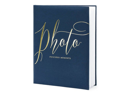 Album na zdjęcia Precious moments, 20x24,5cm, granatowy, 22 kartki