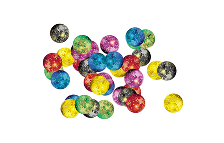 KONFETTI PAPIEROWE DISCO KULE 36 SZT